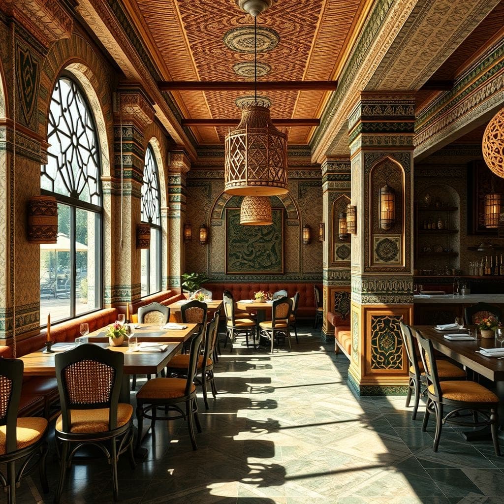 Tribal Restaurant design example 2