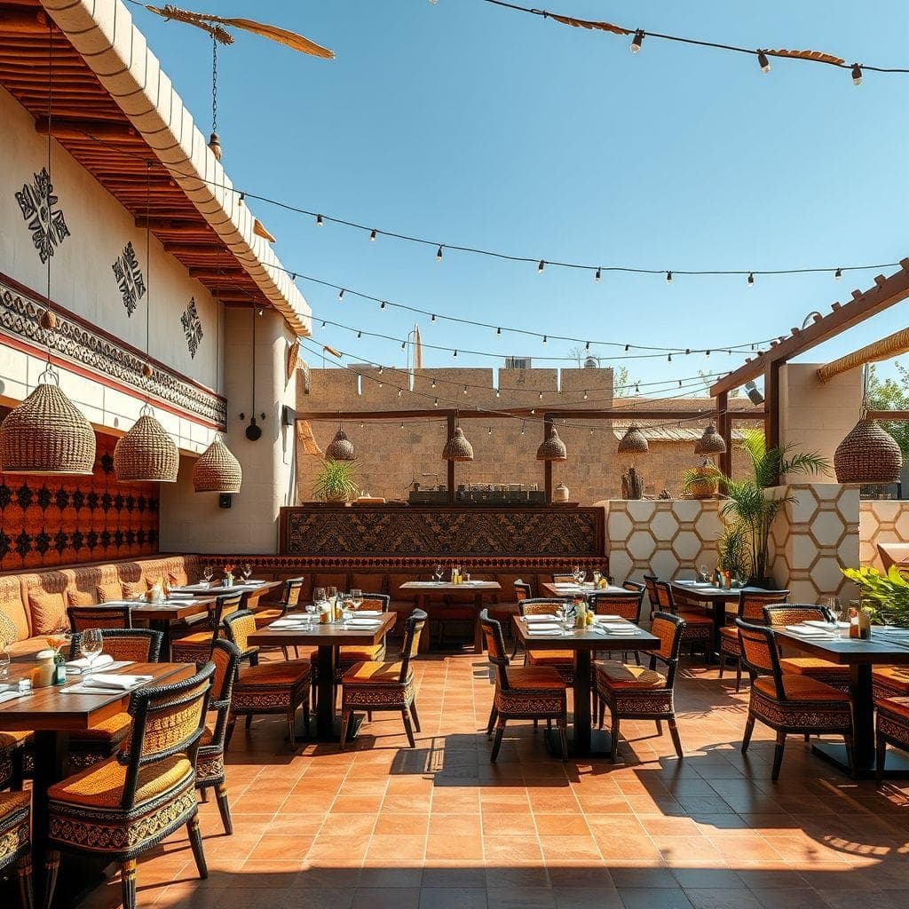 Tribal Restaurant design example 3