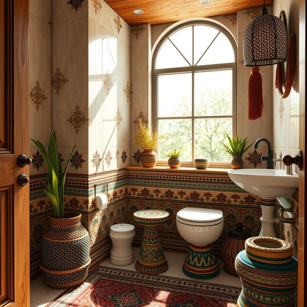Tribal Toilet design example 2