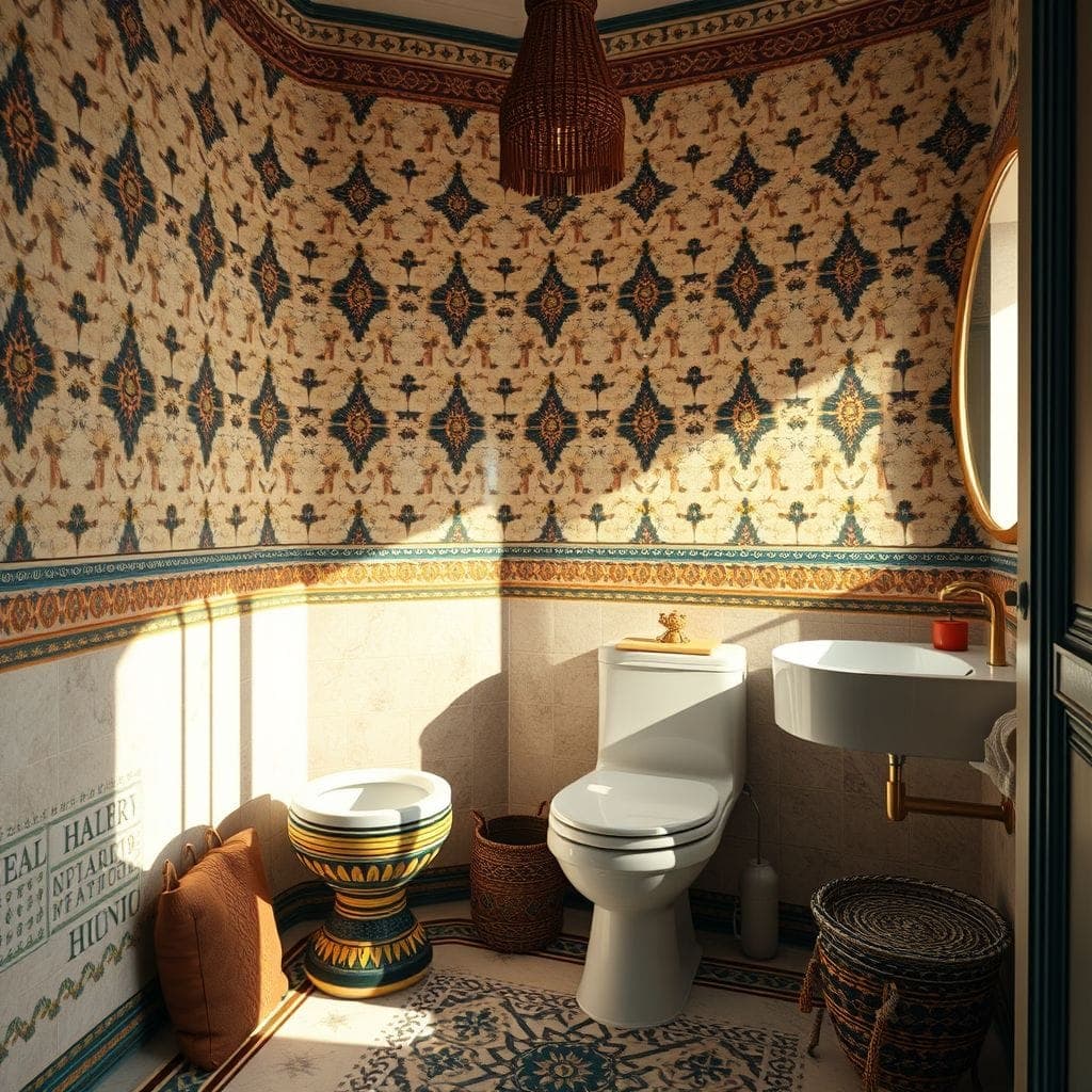 Tribal Toilet design example 3