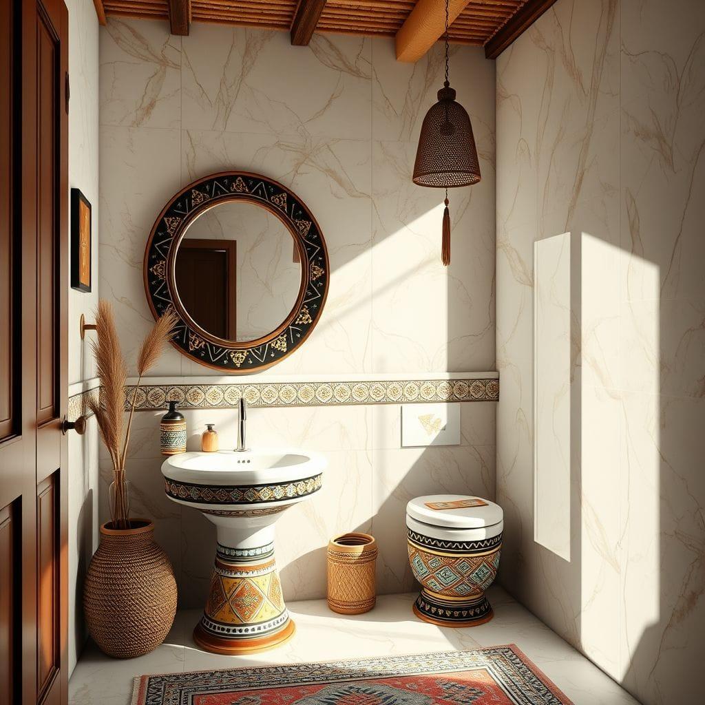 Tribal Toilet design example 4