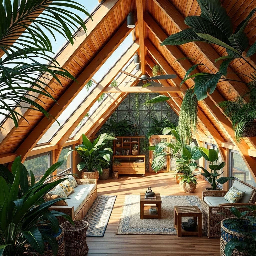 Tropical Attic design example 4