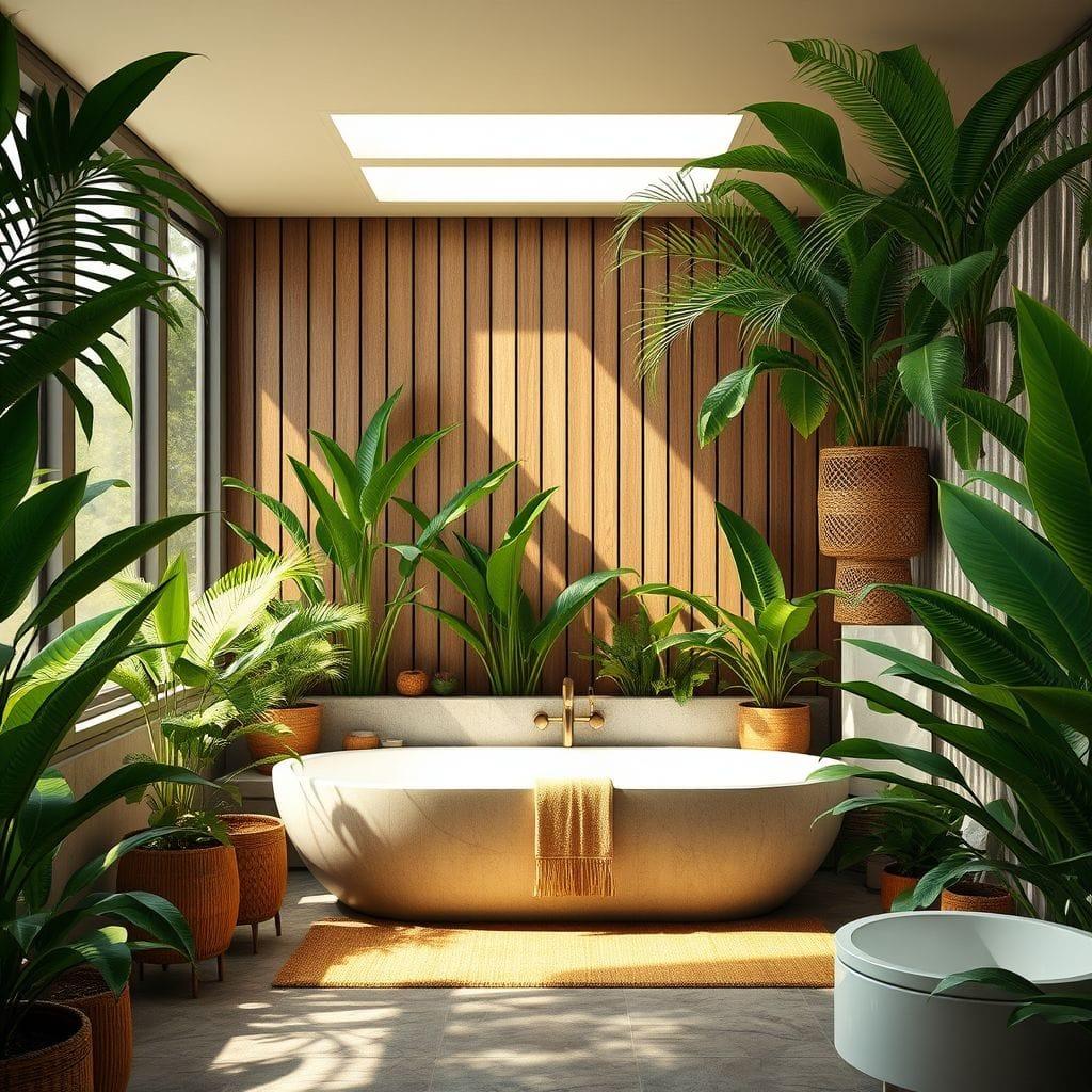 Tropical Bathroom design example 3