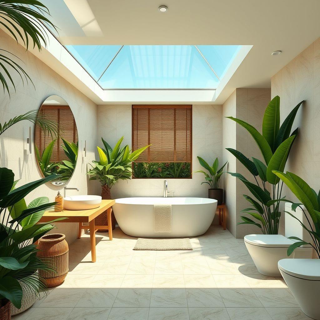 Tropical Bathroom design example 4