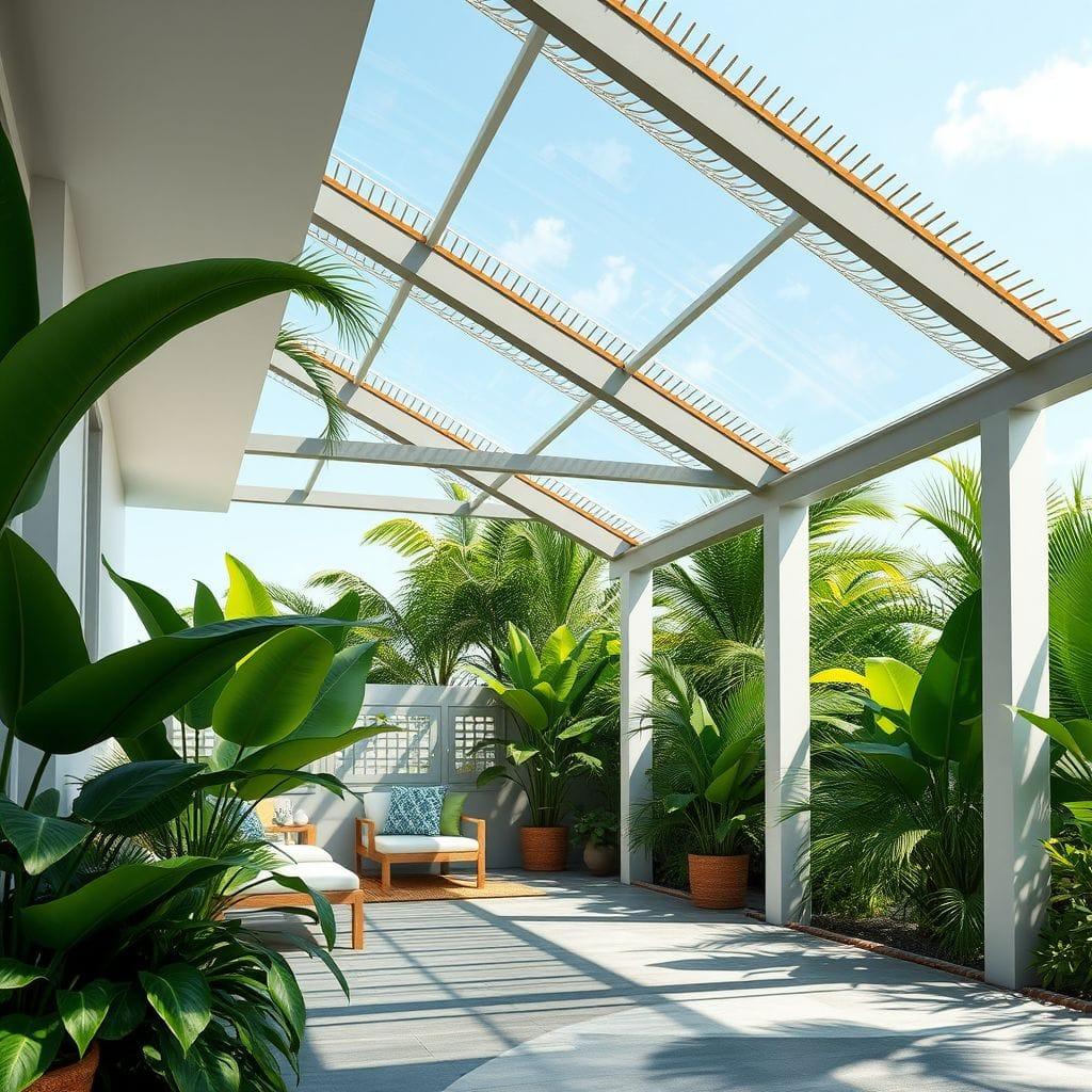 Tropical Carport design example 4