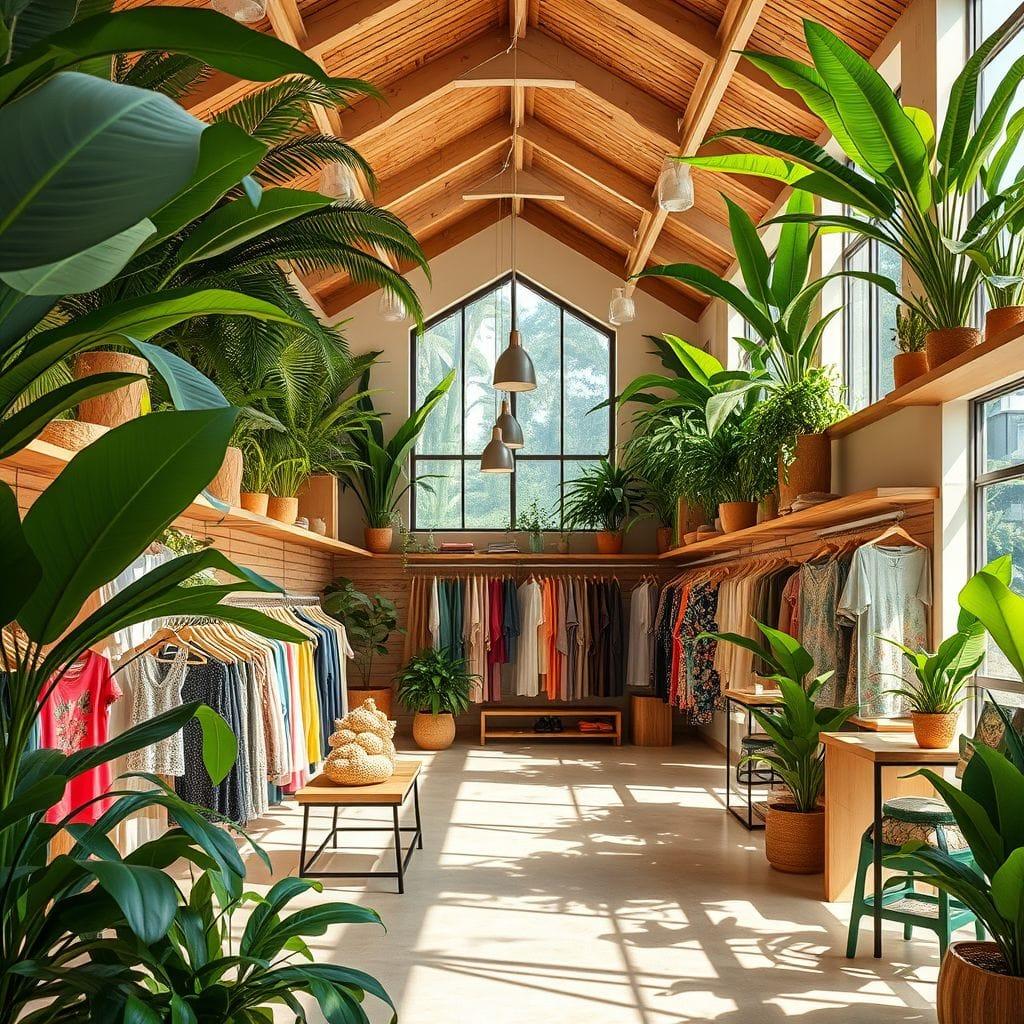 Tropical Clothing Store design example 2