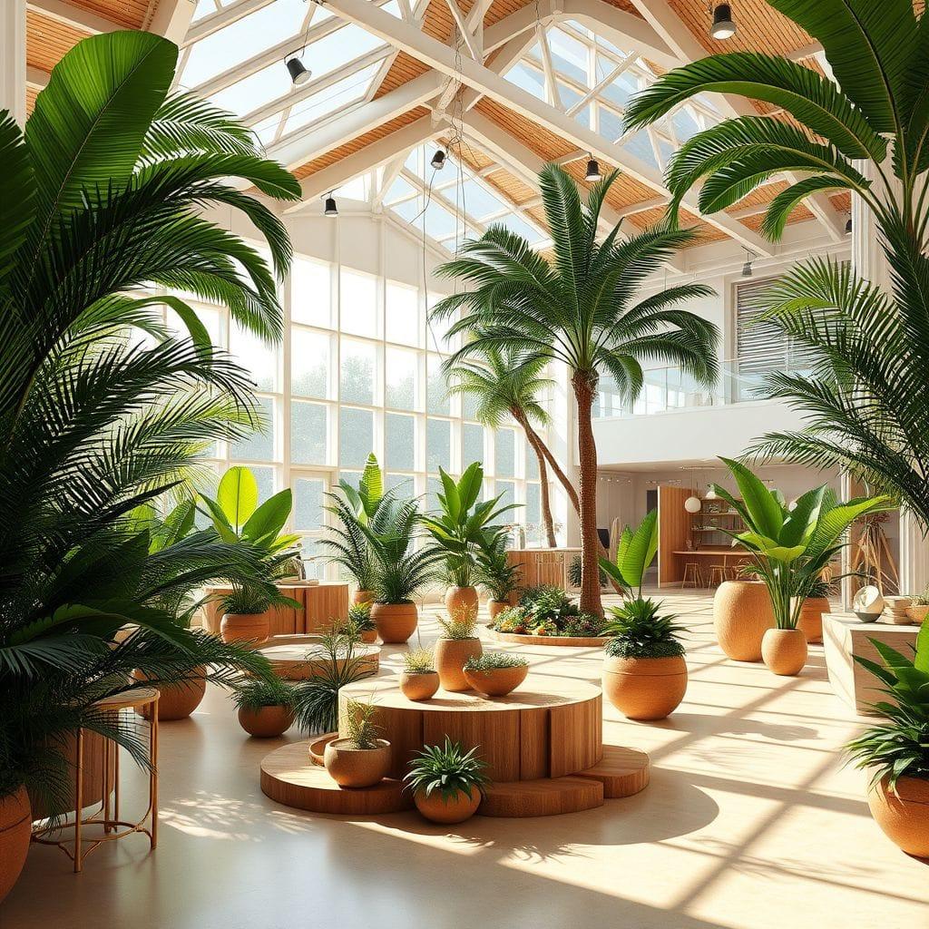 Tropical Exhibition Space design example 1