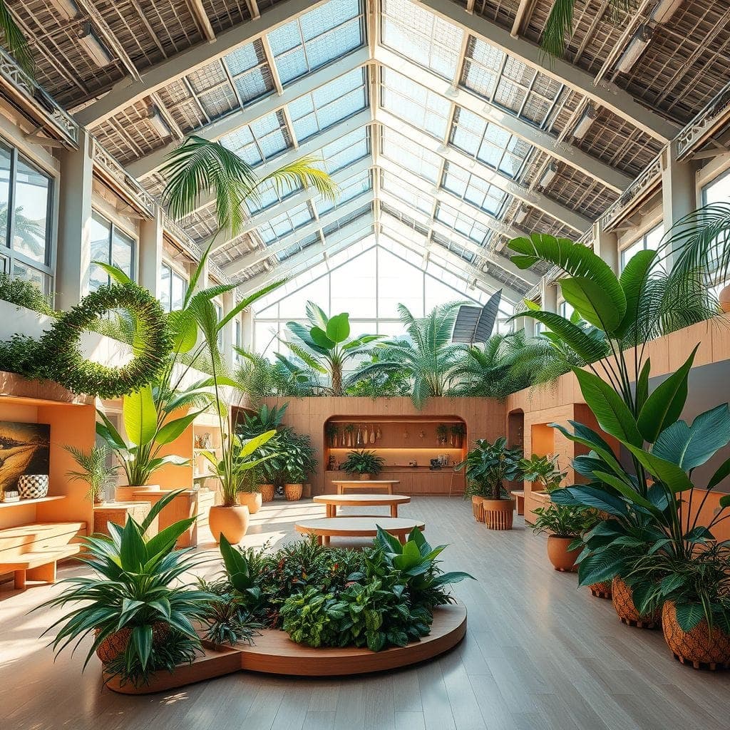 Tropical Exhibition Space design example 3