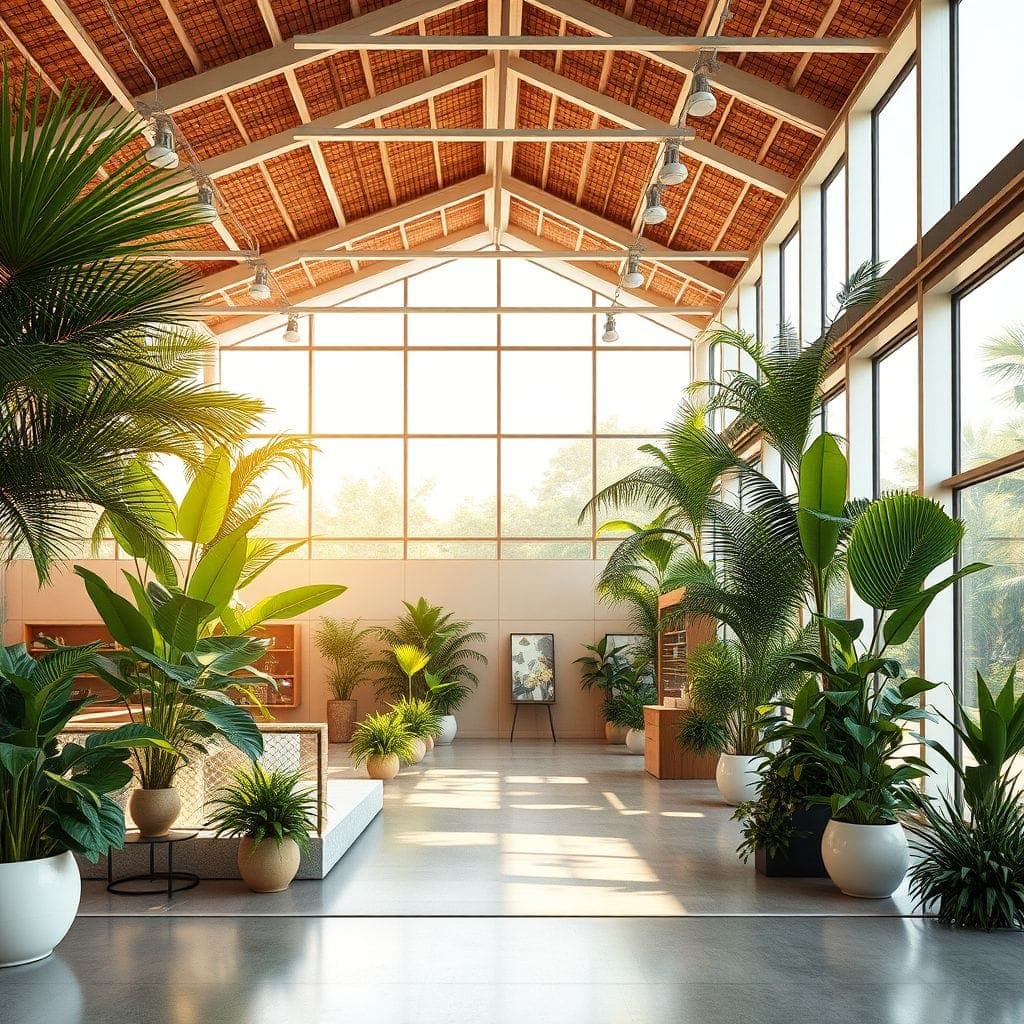 Tropical Exhibition Space design example 4