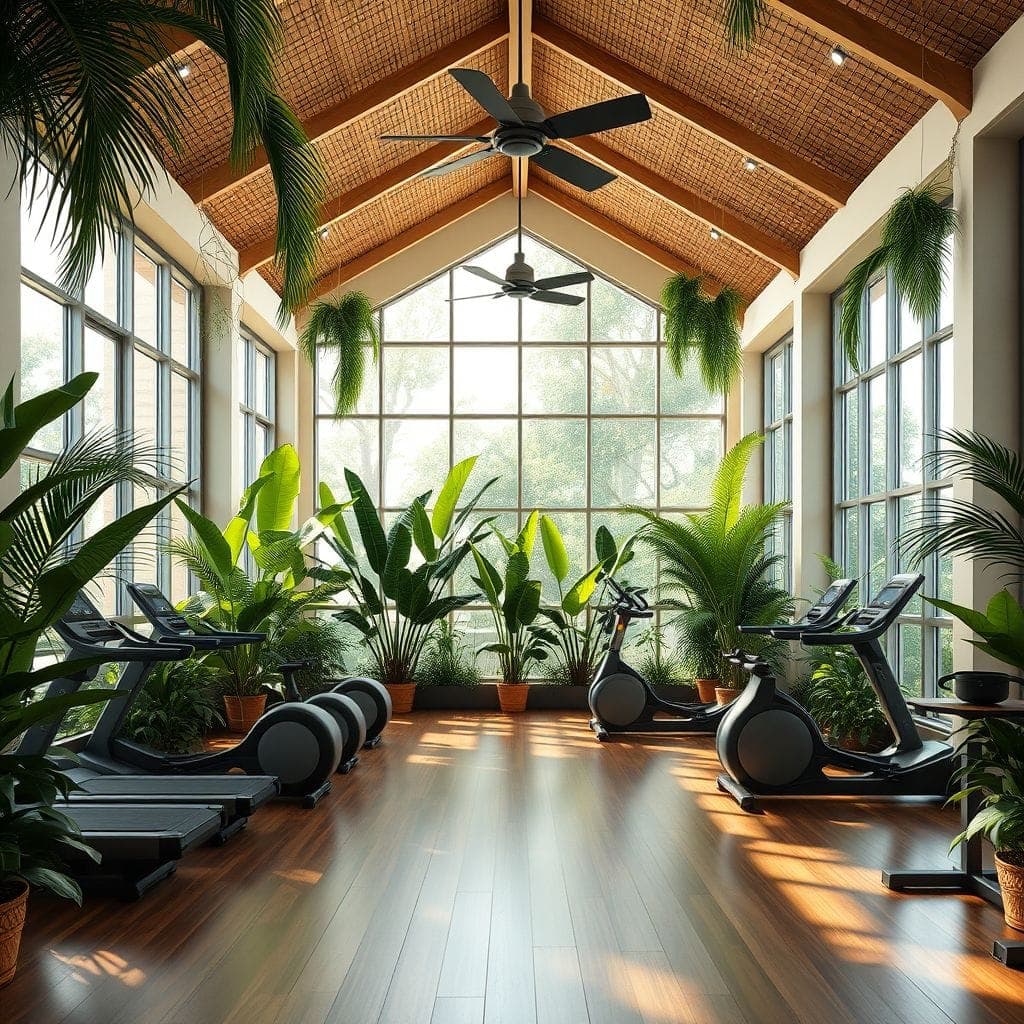 Tropical Gym design example 2