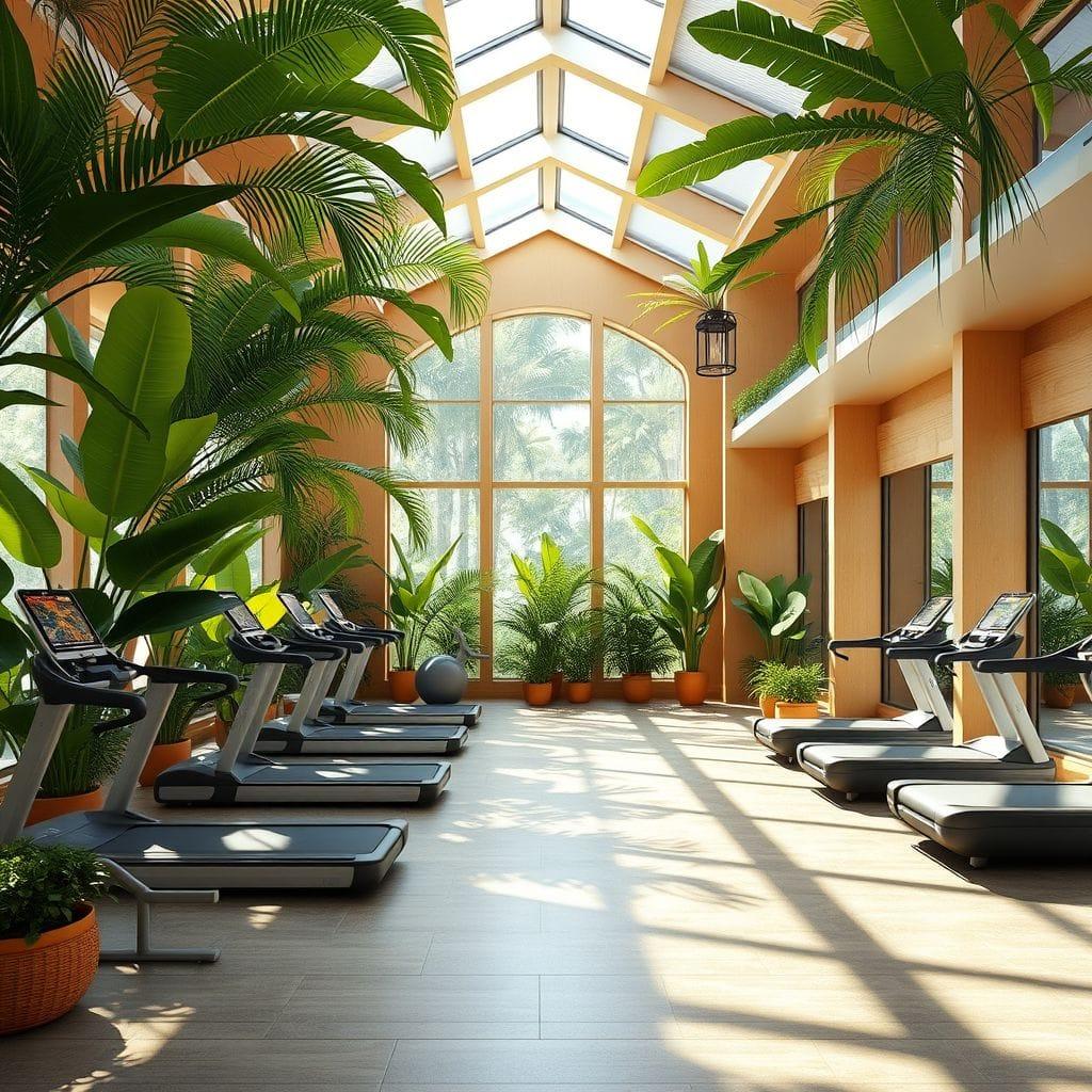 Tropical Gym design example 3