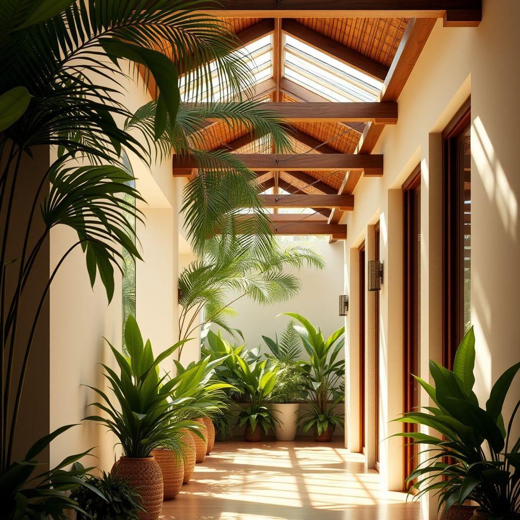 Tropical Hallway design example 1