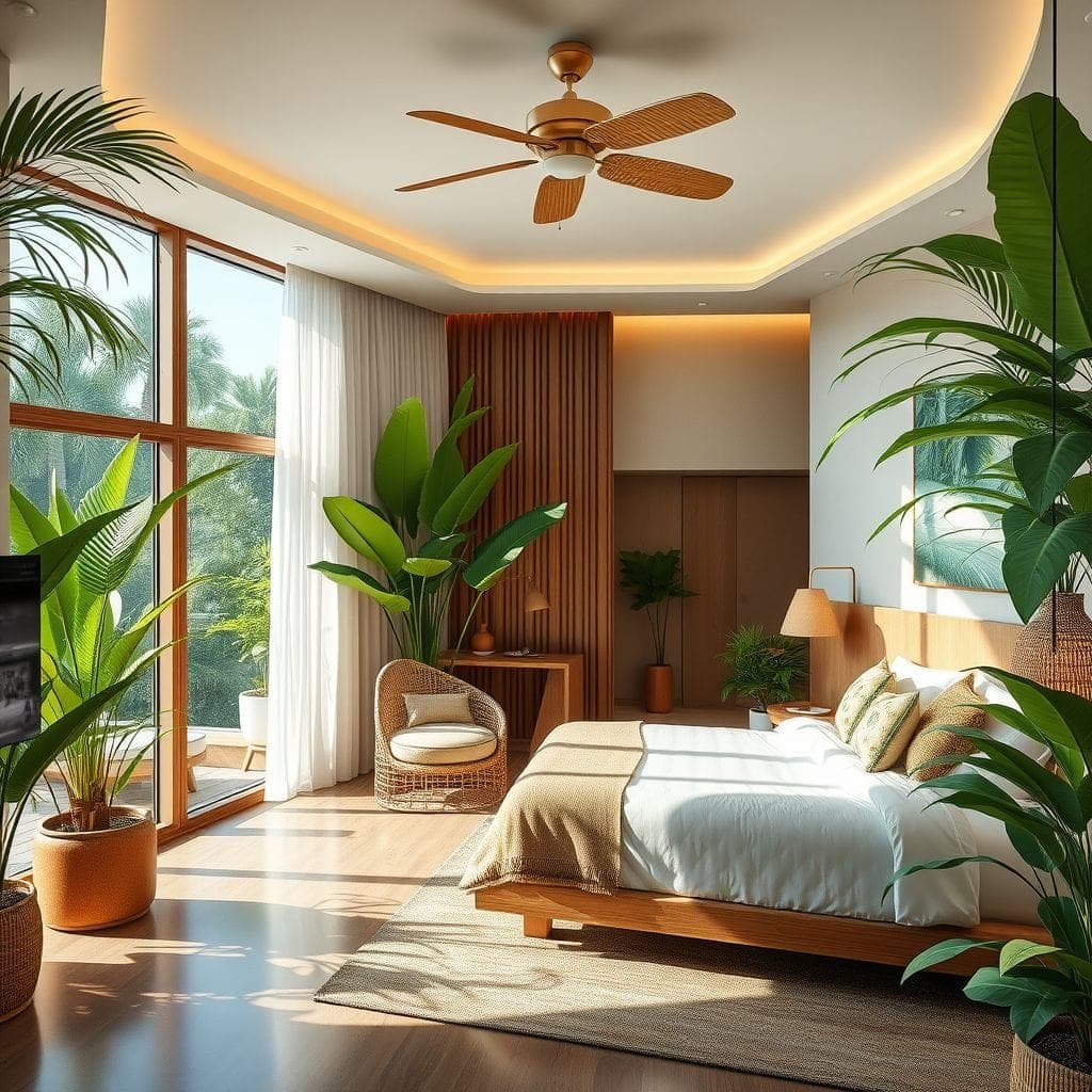 Tropical Hotel Room design example 1