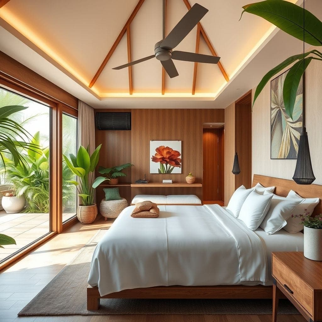 Tropical Hotel Room design example 2