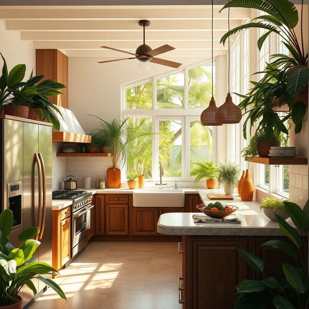 Tropical Kitchen design example 4