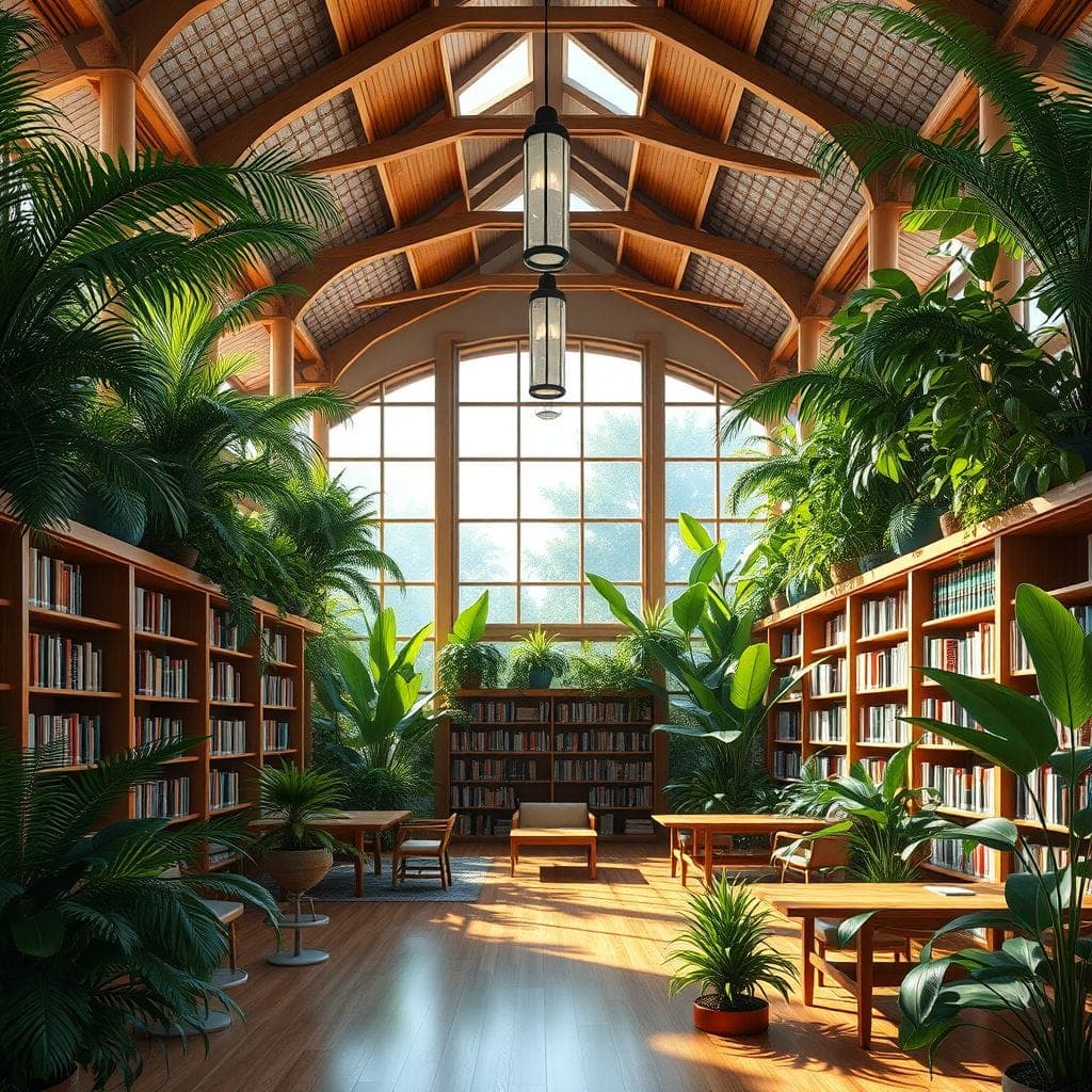 Tropical Library design example 4