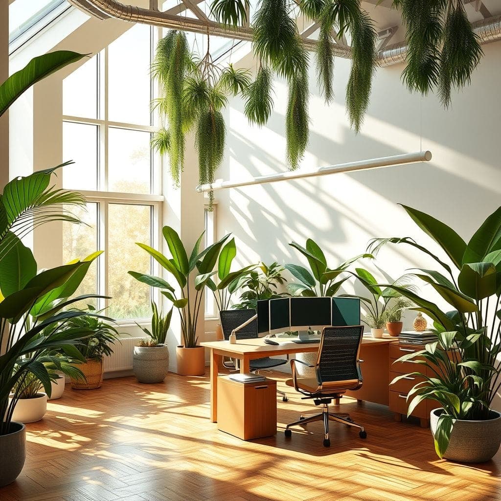 Tropical Office design example 1