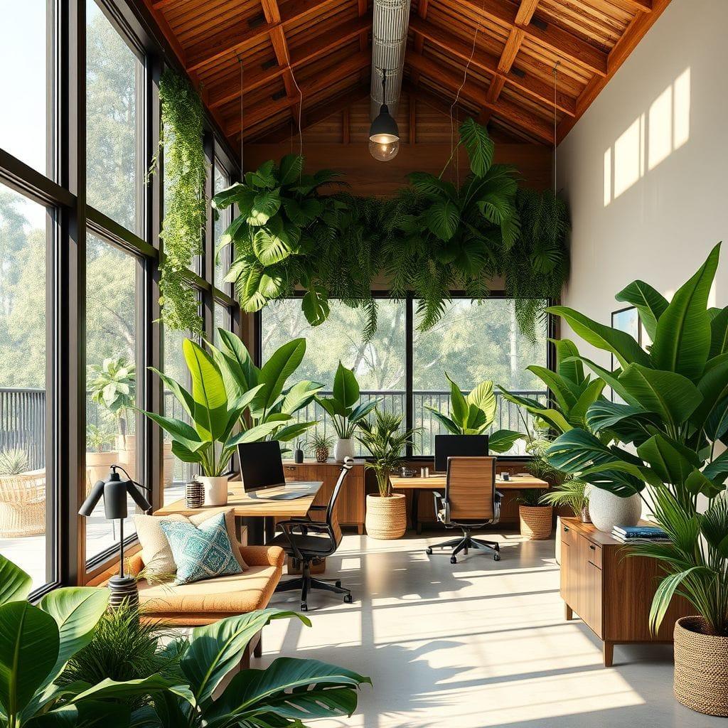 Tropical Office design example 2