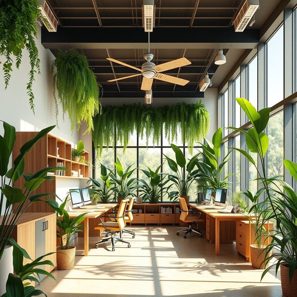 Tropical Office design example 3