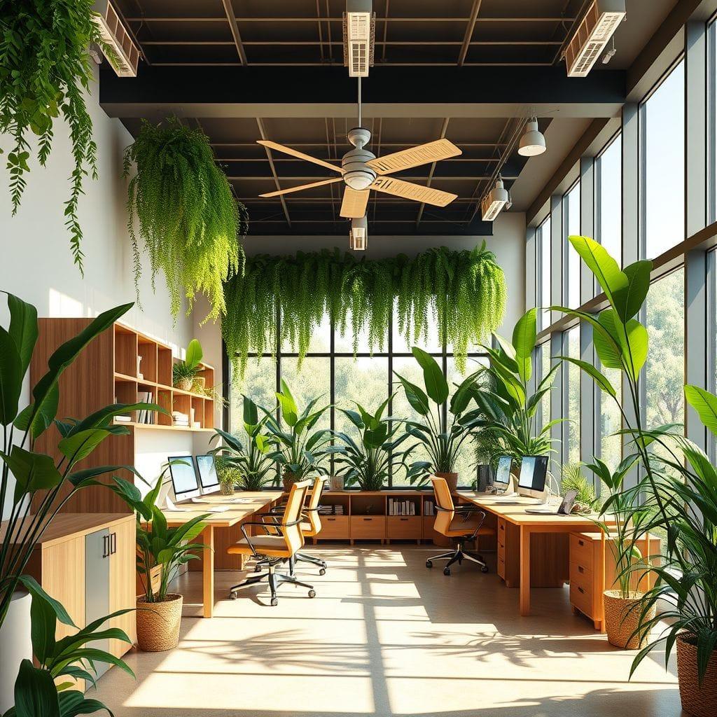 Tropical Office design example 3