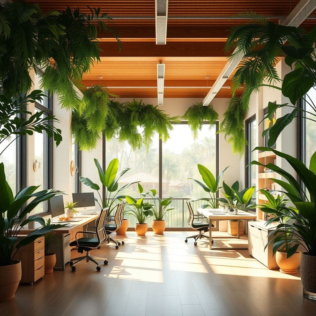 Tropical Office design example 4