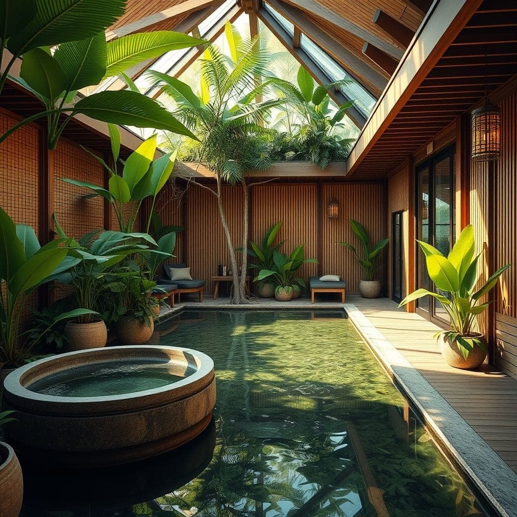 Tropical Onsen design example 2