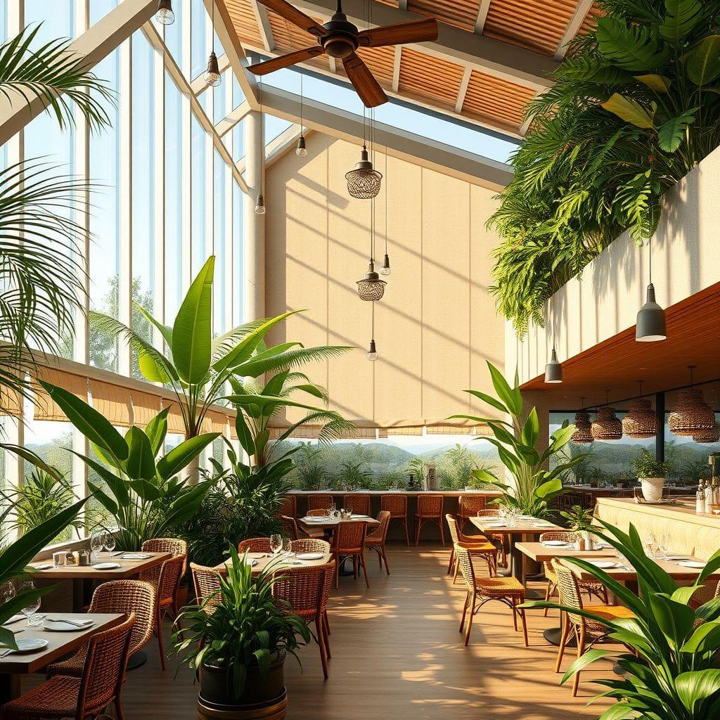 Tropical Restaurant design example 2