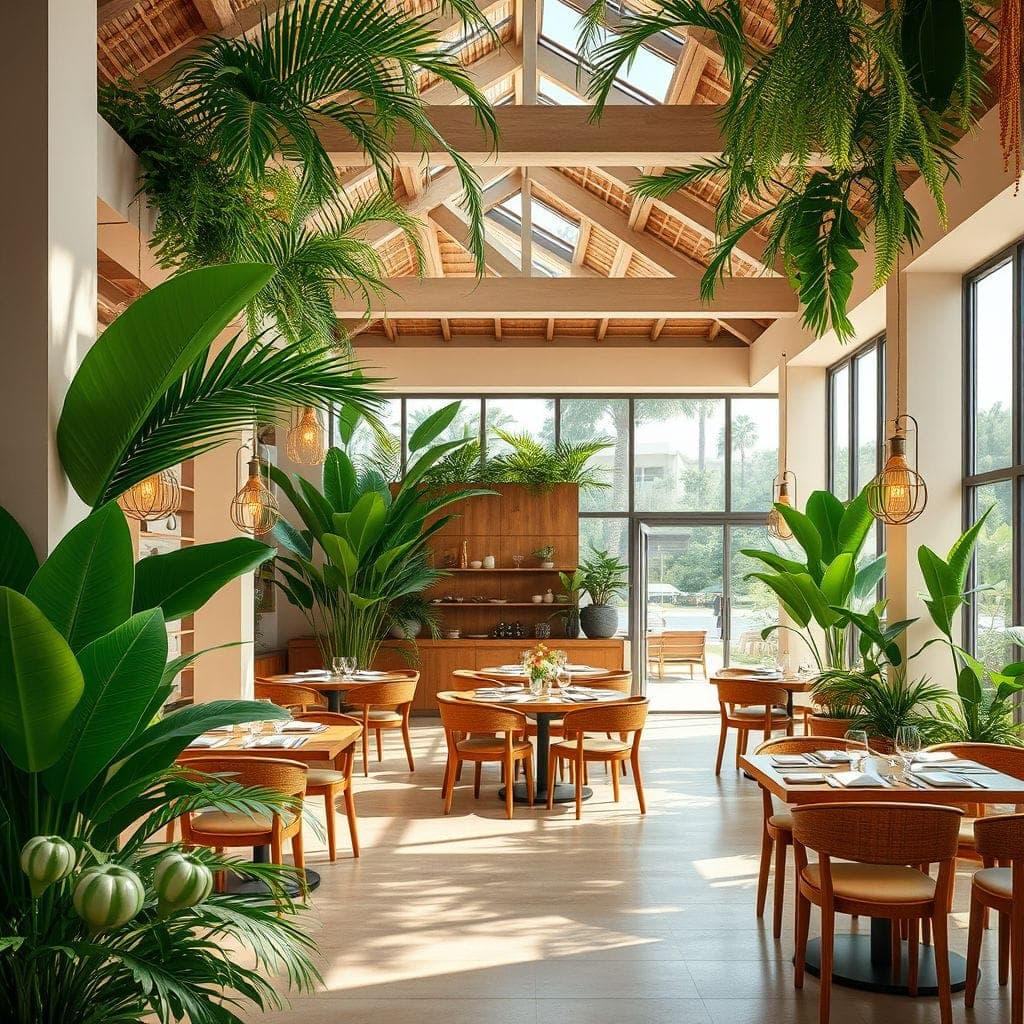 Tropical Restaurant design example 3
