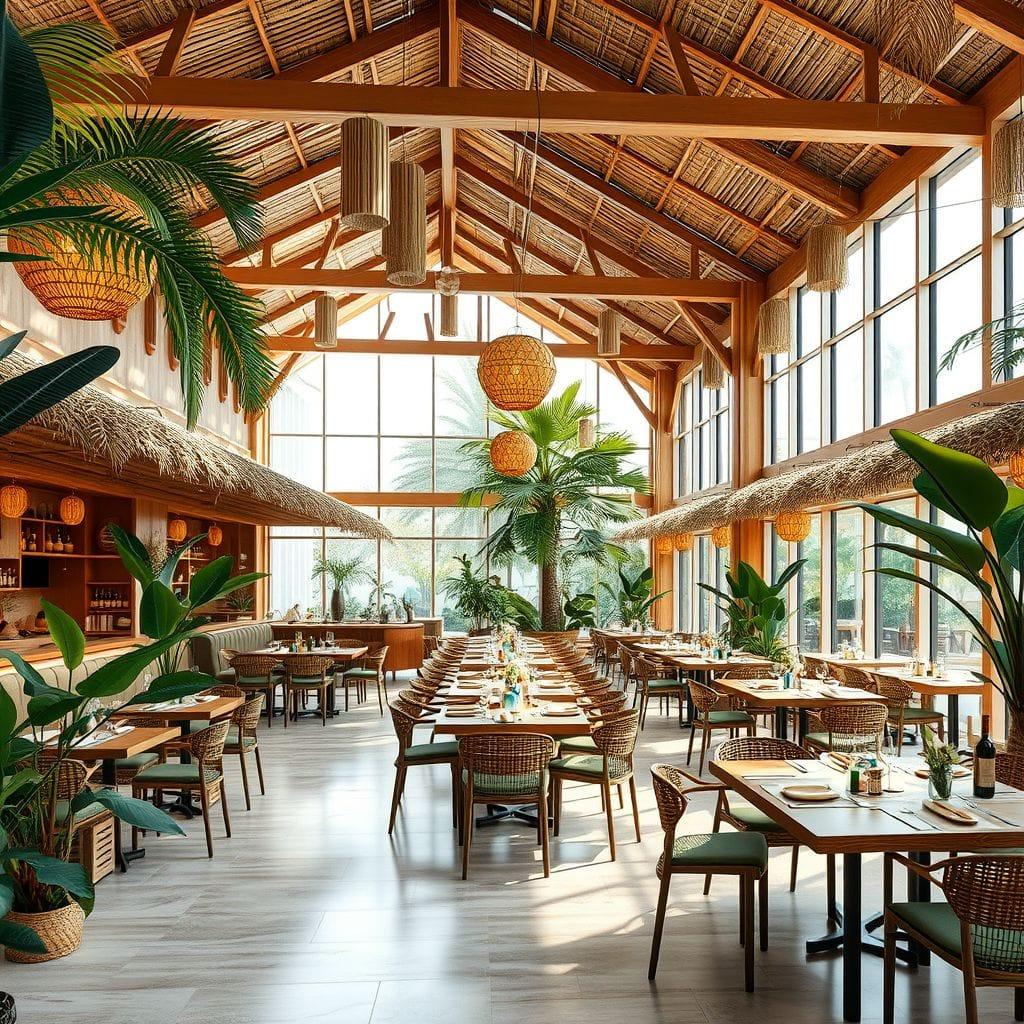 Tropical Restaurant design example 4