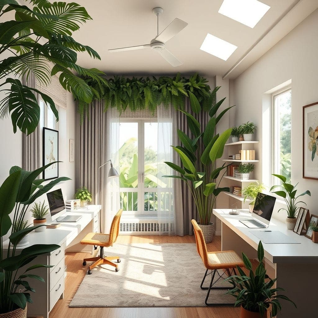 Tropical Study Room design example 2