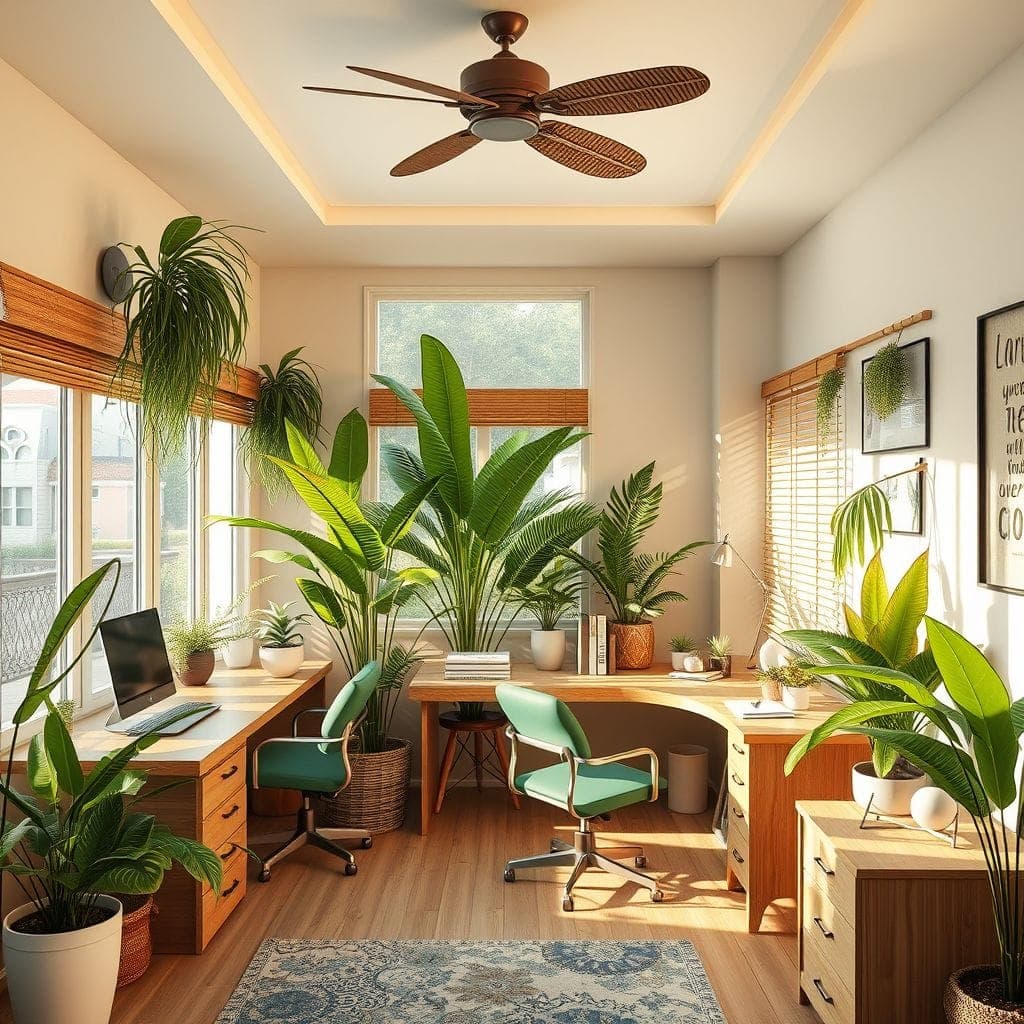 Tropical Study Room design example 3