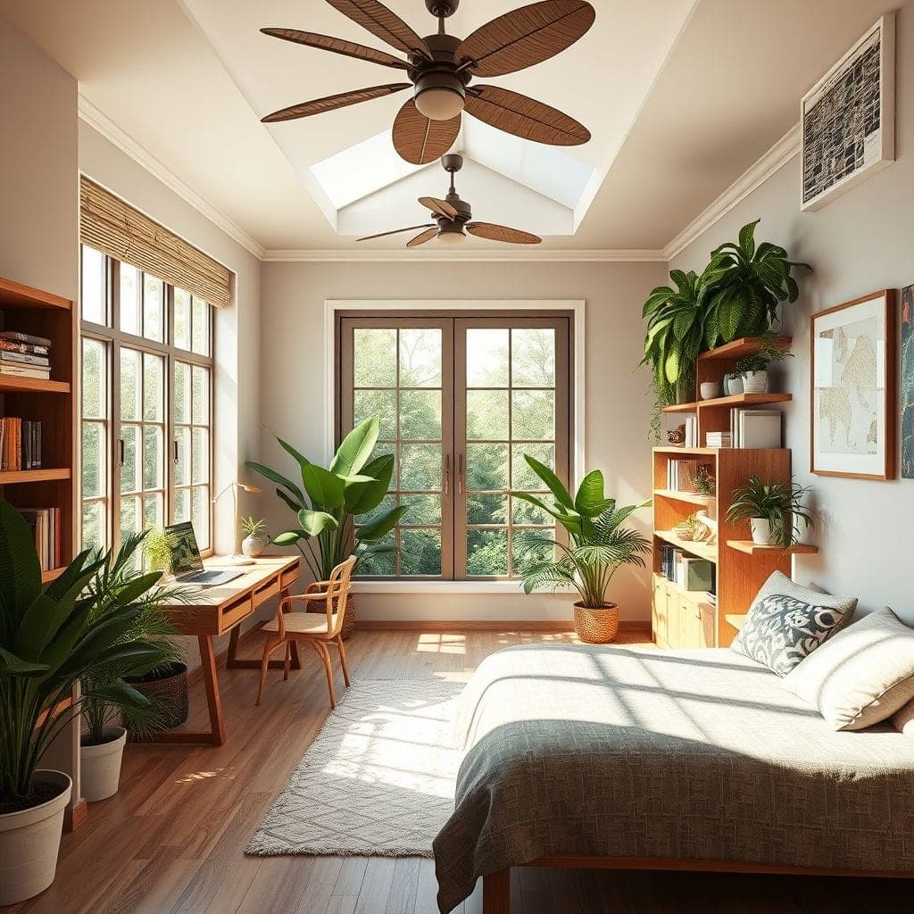 Tropical Study Room design example 4