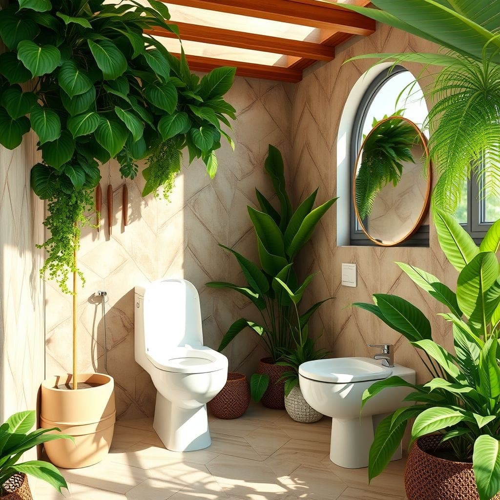 Tropical Toilet design example 2