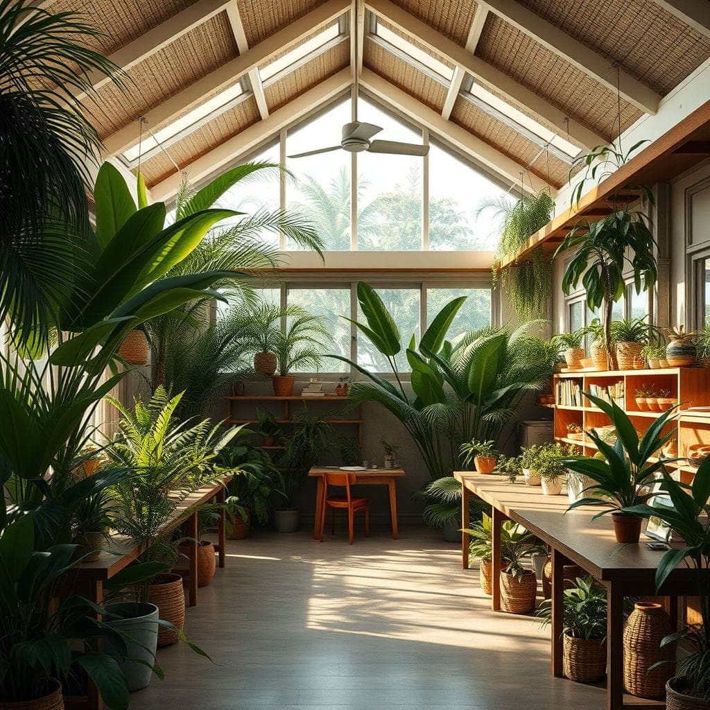 Tropical Workshop design example 1