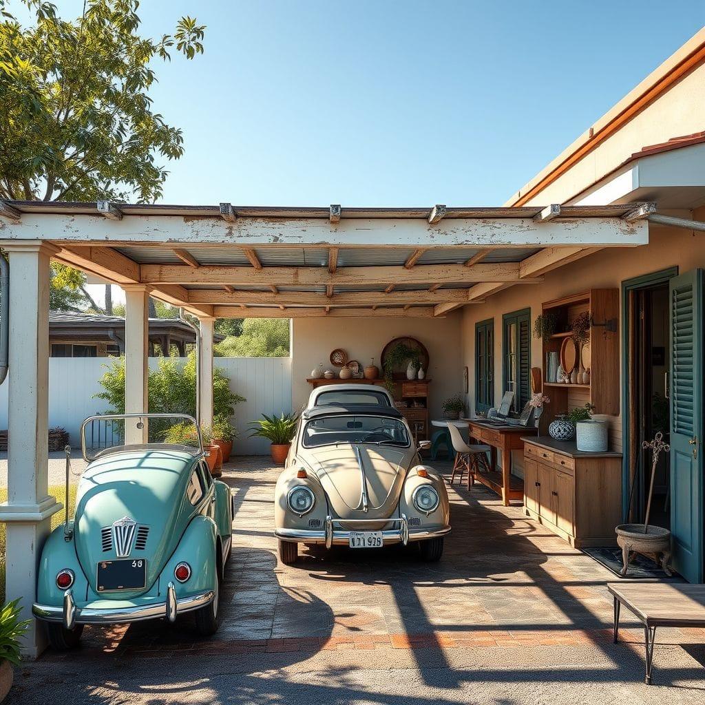 Vintage Carport design example 2