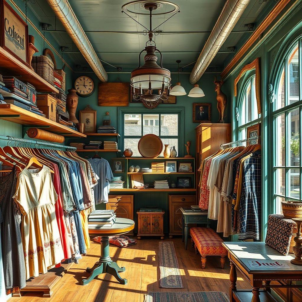 Vintage Clothing Store design example 2