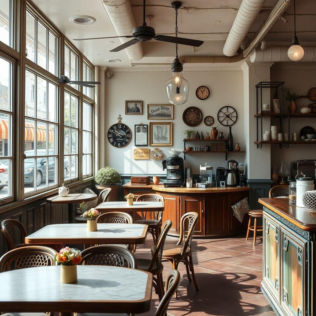 Vintage Coffee Shop design example 3