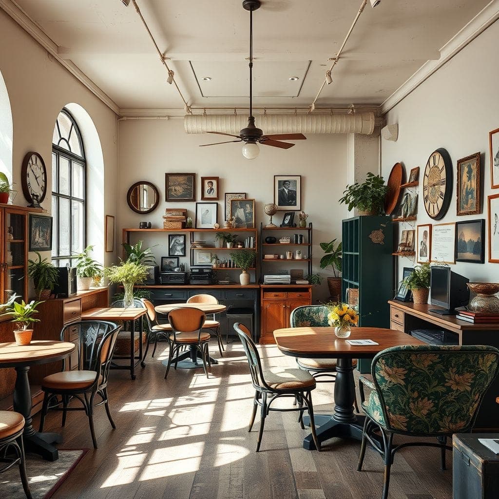 Vintage Coworking Space design example 4