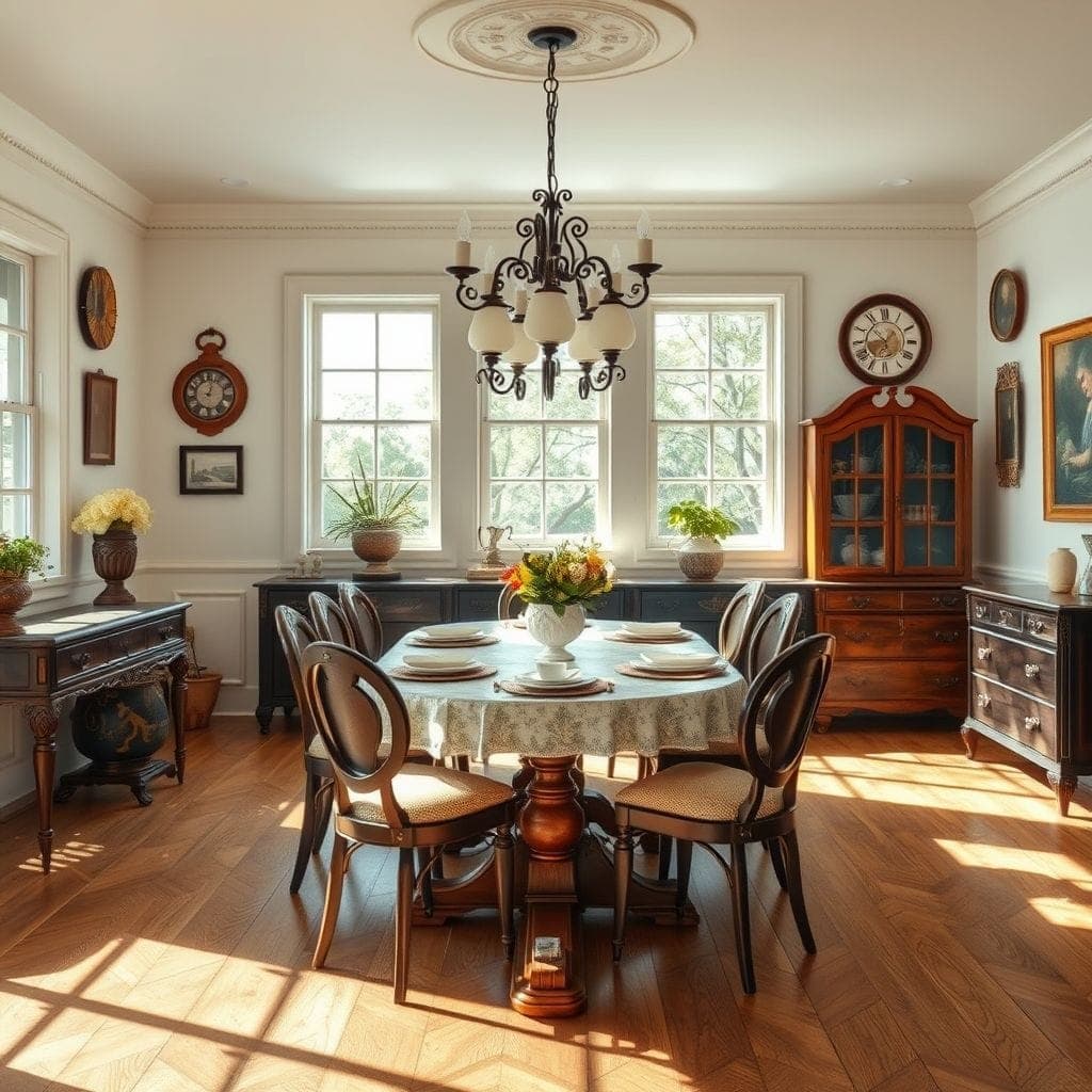 Vintage Dining Room design example 2