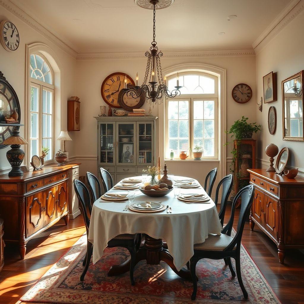 Vintage Dining Room design example 4