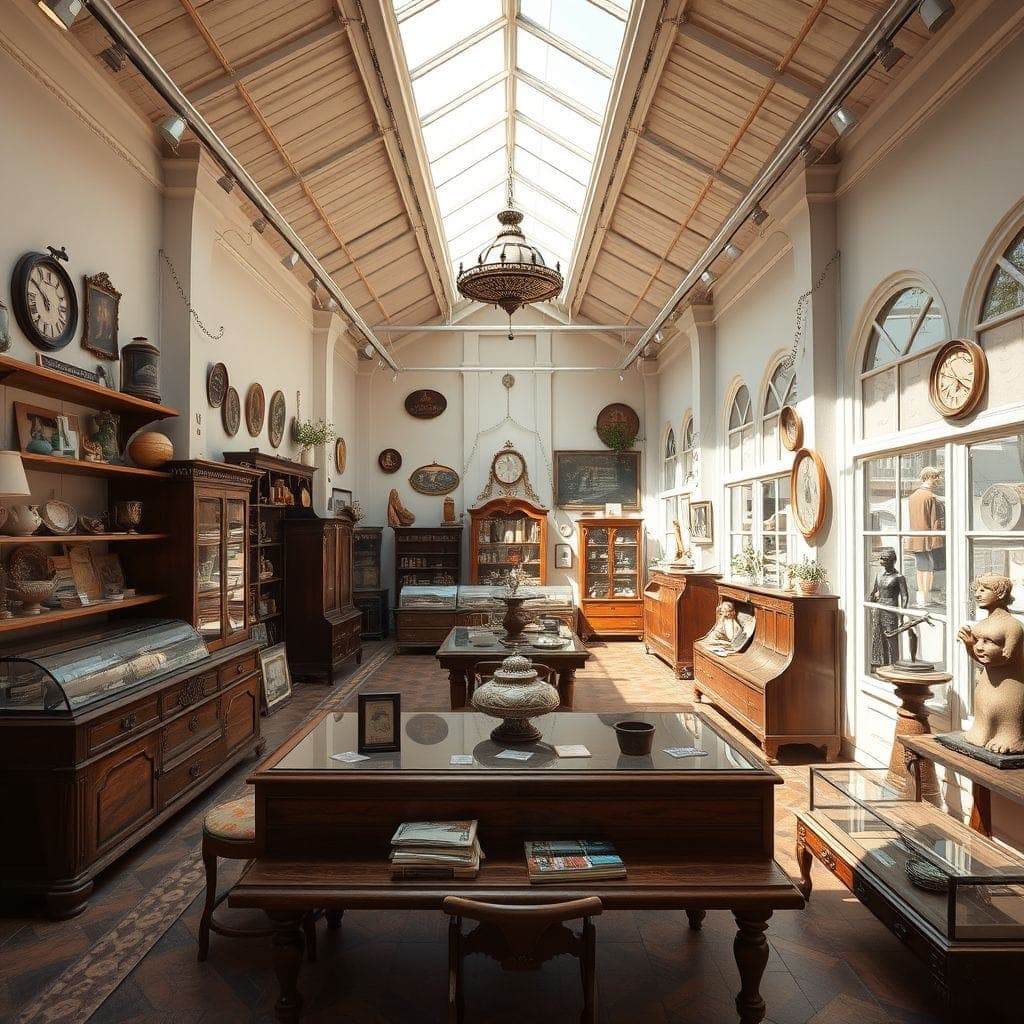 Vintage Exhibition Space design example 2