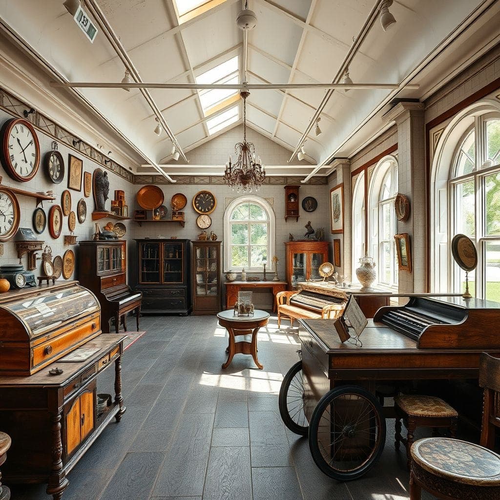 Vintage Exhibition Space design example 3