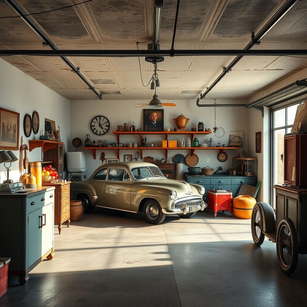 Vintage Garage design example 1