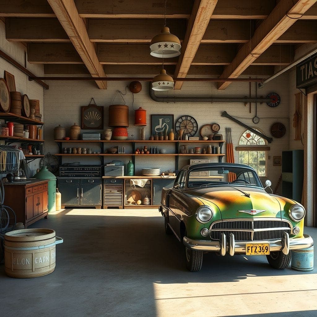 Vintage Garage design example 2