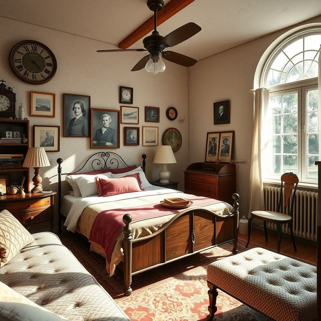 Vintage Guest Room design example 1