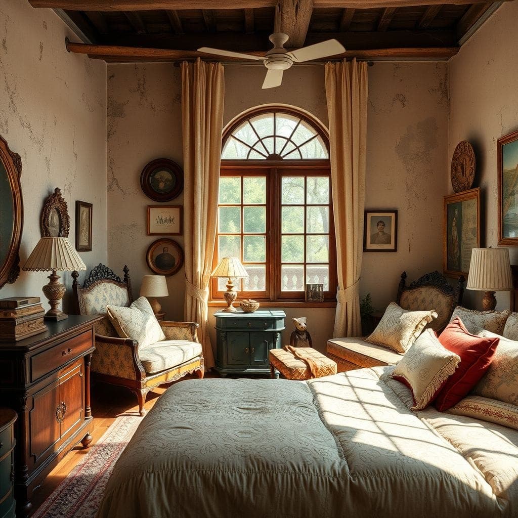 Vintage Guest Room design example 2