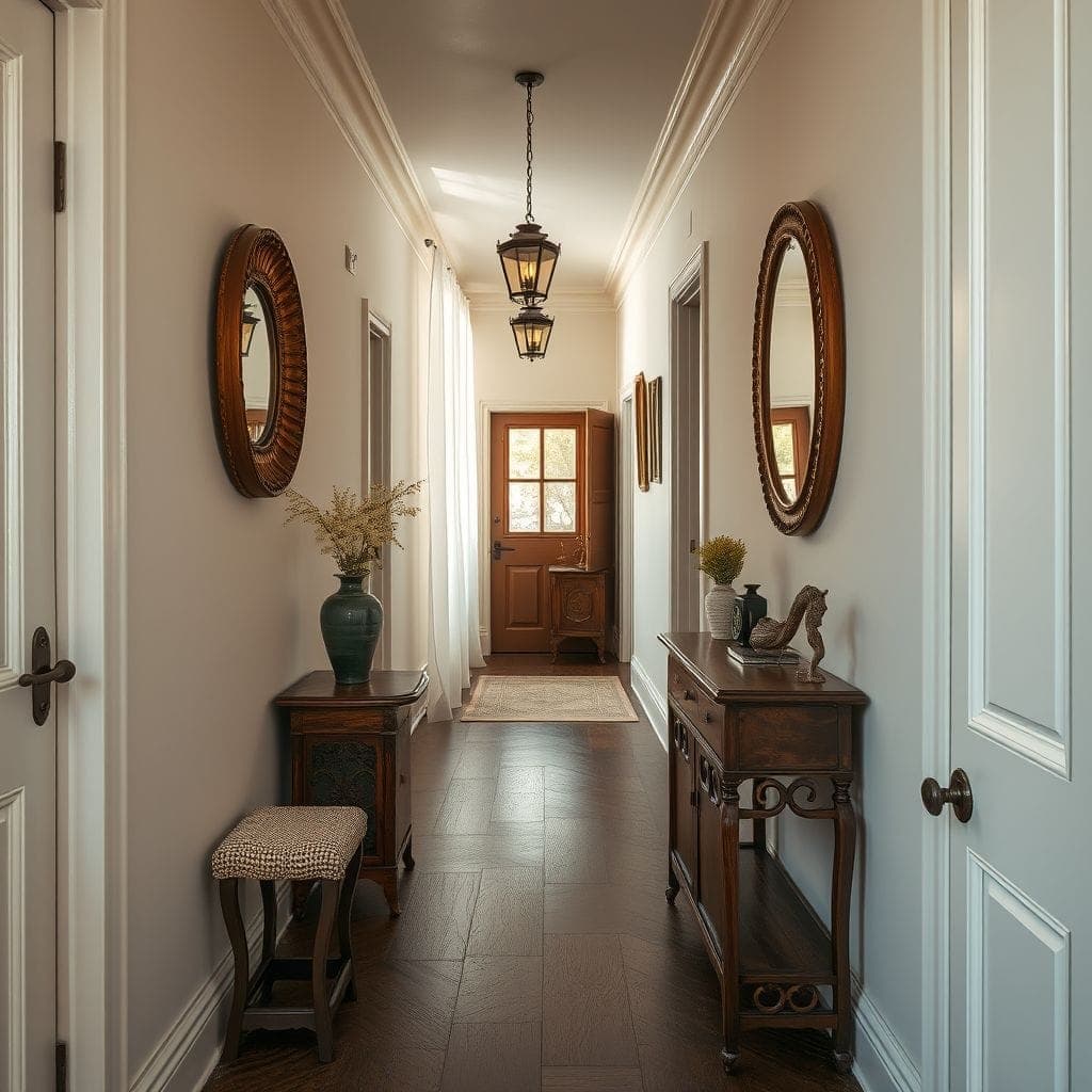 Vintage Hallway design example 4