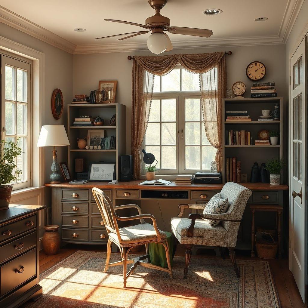 Vintage Home Office design example 4