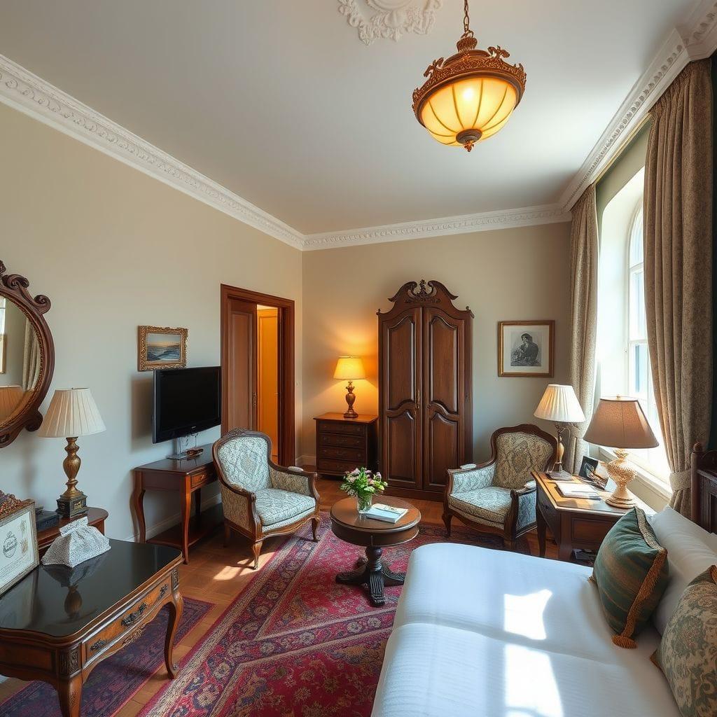 Vintage Hotel Room design example 2