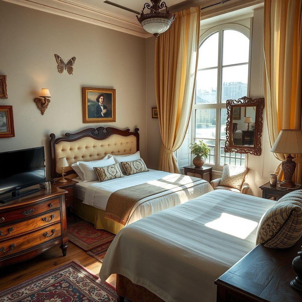 Vintage Hotel Room design example 3